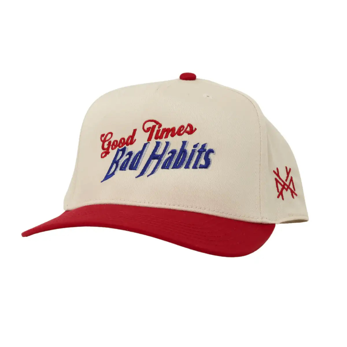 Good Times Bad Habits Snapback Hat